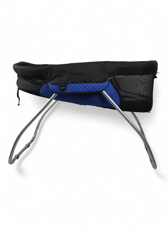 Petit bebe Baby Cot Bed Premium, Blue - Image 4
