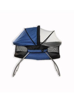 Baby Cot Bed Premium Blue