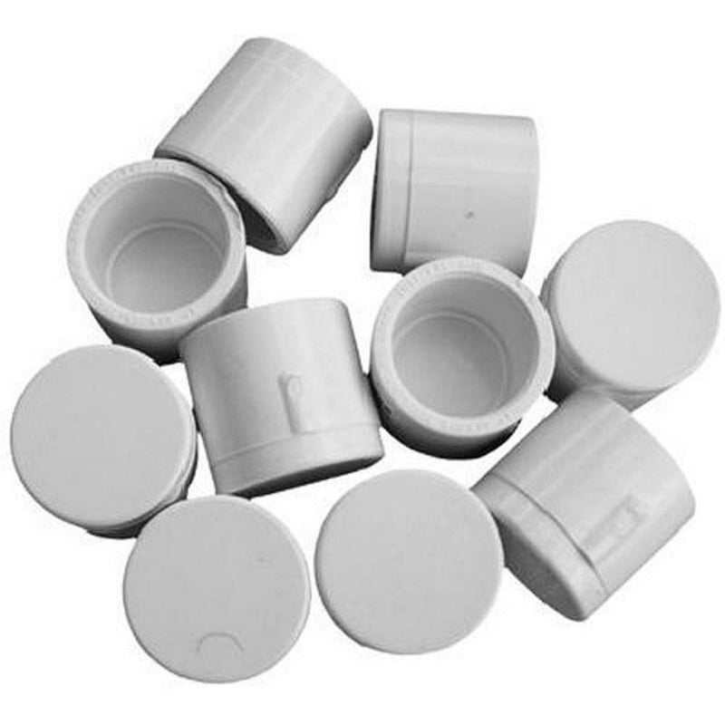 Genova Products 30155CP 1/2-Inch PVC Pipe Cap, Slip - 10 Pack - Image 5
