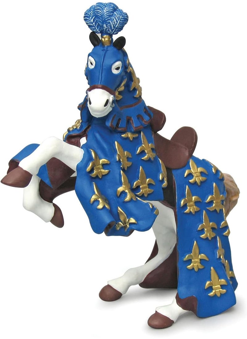 Papo Papo Prince Philip Horse Figure Blue Model 39258  - Image 1