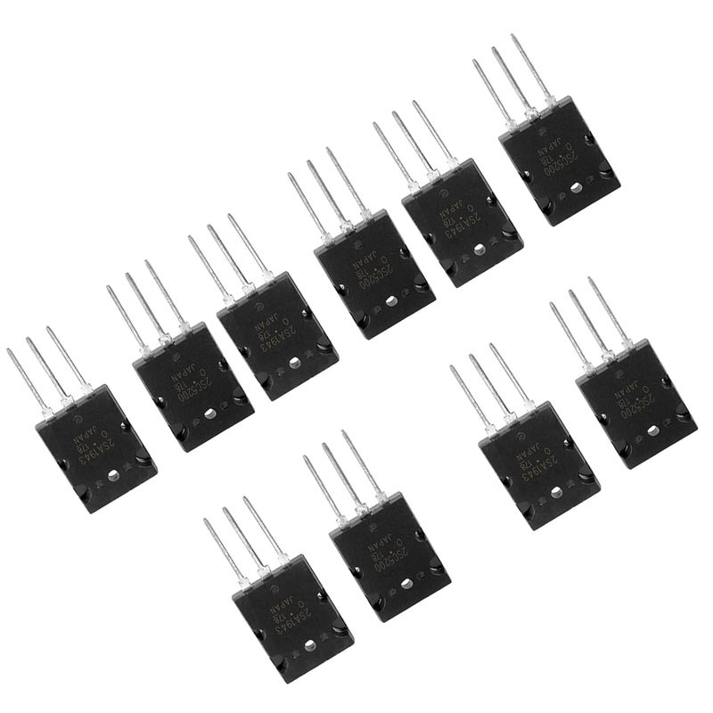 High Power Matched Audio Transistor Black 2SC5200 5 Pair for Power Amplifier Silicon Component - Image 3