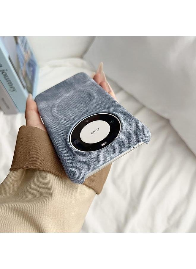 Zaboon - Case For Huawei Mate 60 Denim MagSafe Magnetic PC + PU Phone Case - Image 1