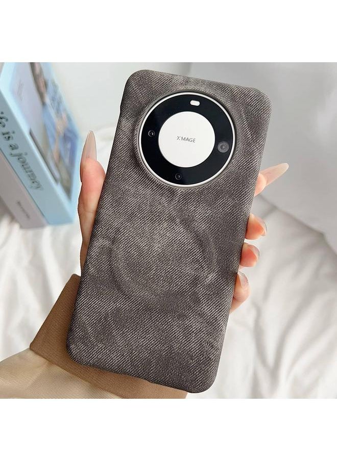 Zaboon - Case For Huawei Mate 60 Denim MagSafe Magnetic PC + PU Phone Case - Image 1