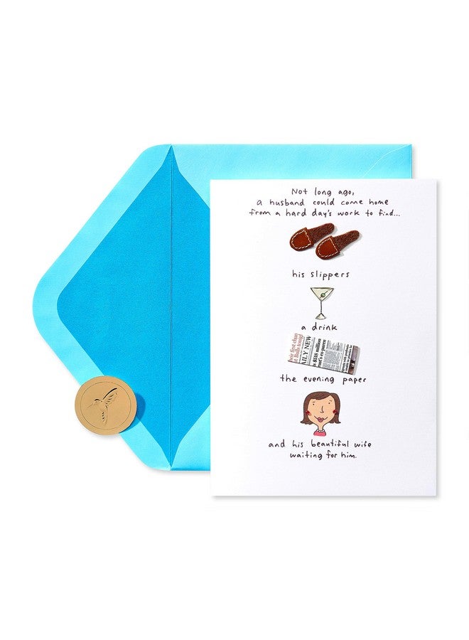 Papyrus Funny Fathers Day Card From Wife (Beautiful Wife) - Image 1