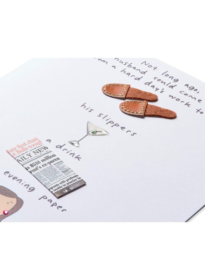 Papyrus Funny Fathers Day Card From Wife (Beautiful Wife) - Image 5