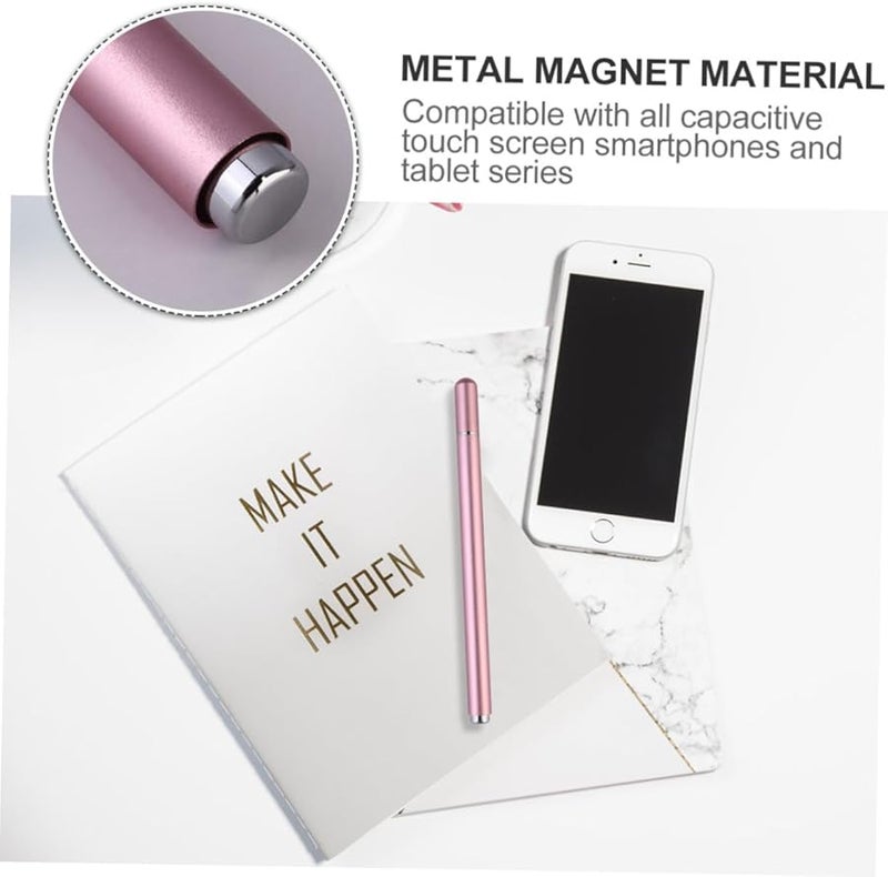 Fine Tip Stylus Pen 2 Pack Rose Gold Touch Screen Pencil for Tablet Computer - Image 5