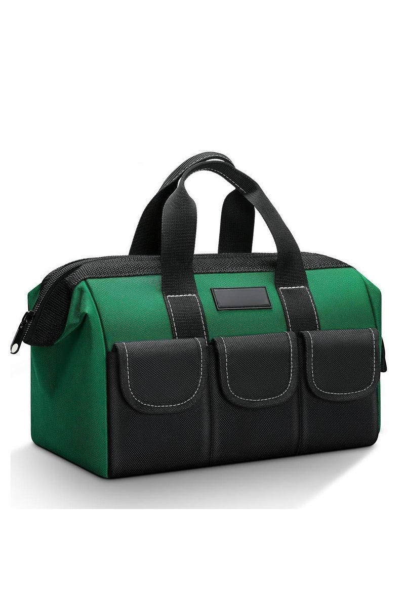 Tool Bag, Green, 31 cm/12 Inches, Made of 1680D Polyester, Ideal for DIY and Craftsmen (12 Inches) - Image 1