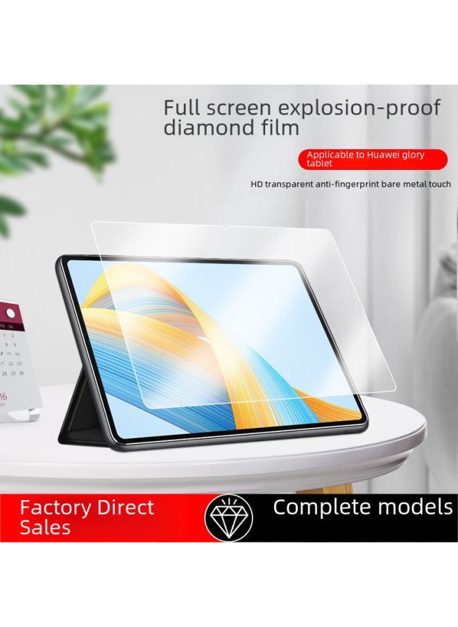 For Huawei MatepadPro11 Flat Tempered Film SE/Air Honor V8/8pro HD Protection Film-Color:Honor Tablet Gt Pro【 12.3inch 】-Dimensions:[HD] 0.33 Straight Edge Tempered Film Die  - Image 1