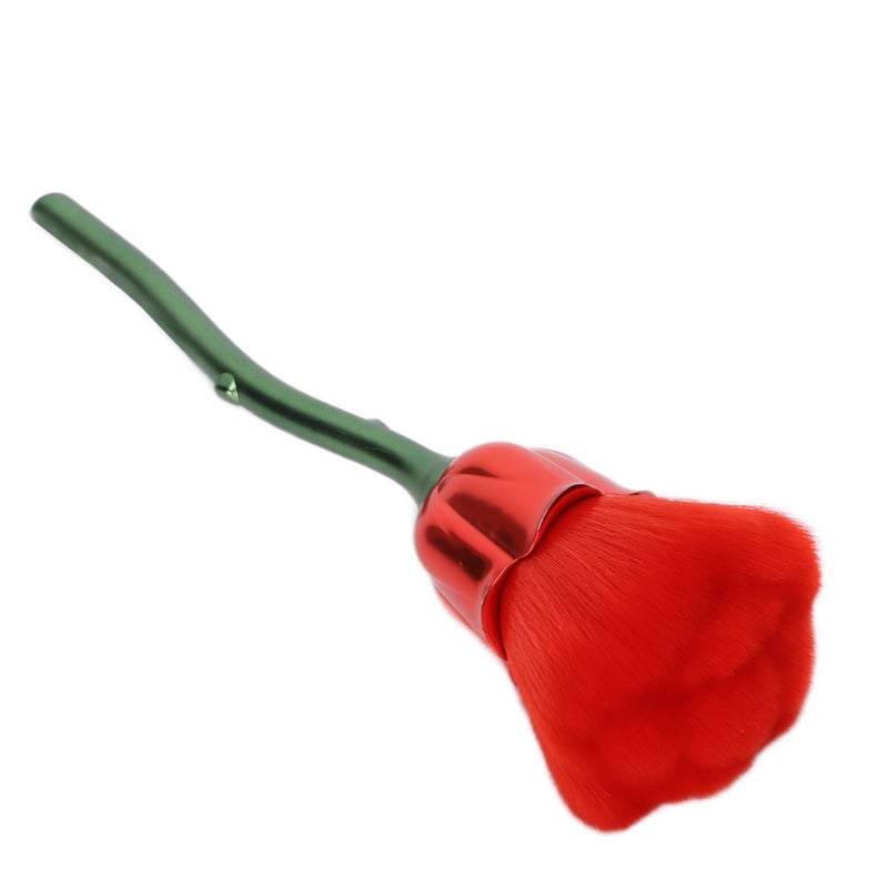 Nail Dust Brush Rose Shaped Elegant Nail Cleaning Dust Removal Makeup Loose Powder Blush Brush06 - Image 1