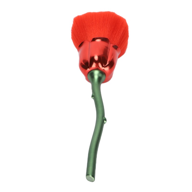 Nail Dust Brush Rose Shaped Elegant Nail Cleaning Dust Removal Makeup Loose Powder Blush Brush06 - Image 3