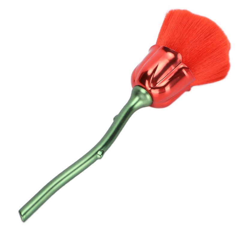 Nail Dust Brush Rose Shaped Elegant Nail Cleaning Dust Removal Makeup Loose Powder Blush Brush06 - Image 2