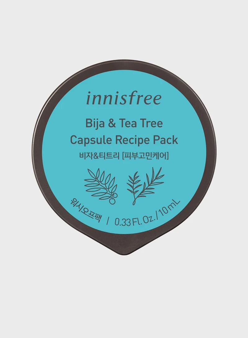 innisfree Bija & Tea Tree Capsule Recipe Pack 10ml