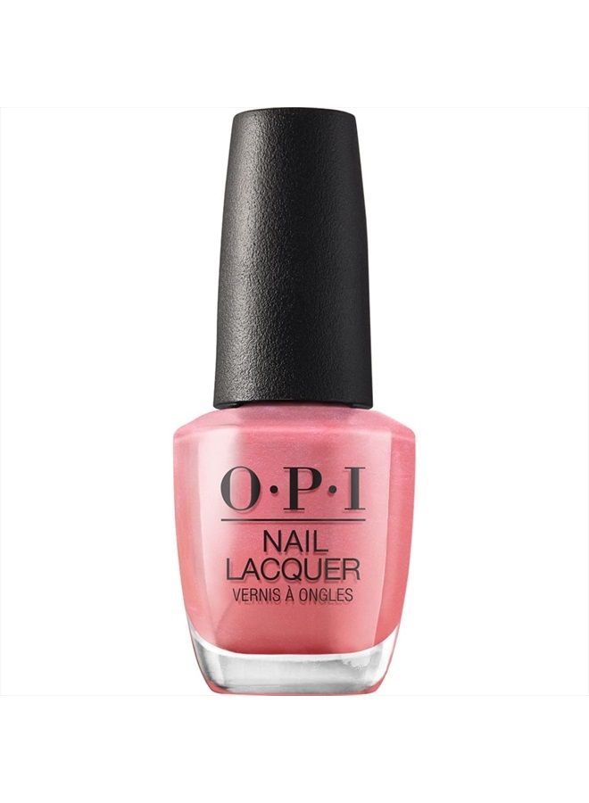 OPI Nail Lacquer, Hawaiian Orchid, Pink Nail Polish, 0.5 fl oz - Image 1