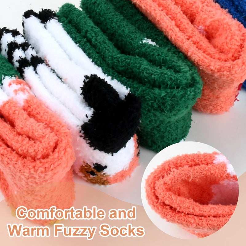 FYC Socks for Women - Stocking Stuffers Gifts for Women - Warm Thick Soft Wool Cozy Crew Socks Christmas Gifts for Woman - Image 3