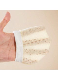 Generic 1 Pair Baby Protective Gloves, Face/Body Scratch Protection for Newborn Infant Breathable Outdoor Comfortable for All Seasons  - Image 2