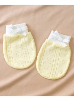 1 Pair Baby Protective Gloves, Face/Body Scratch Protection for Newborn Infant Breathable Outdoor Comfortable for All Seasons