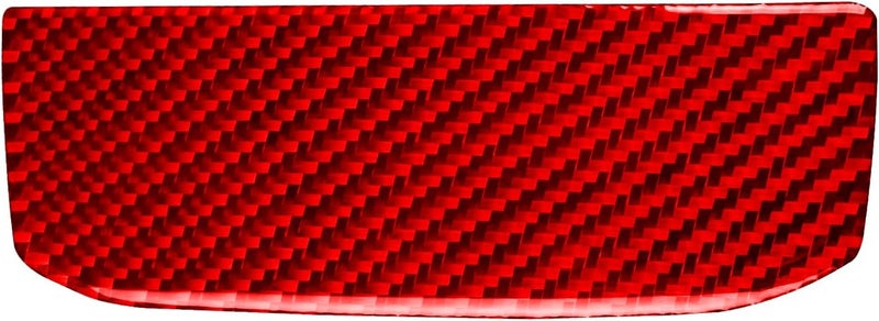 Compatible with Acura NSX 1990-2005 Car Console Cigarette Lighter Panel Cover Trim Carbon Fiber Auto Accessories Red - Image 4