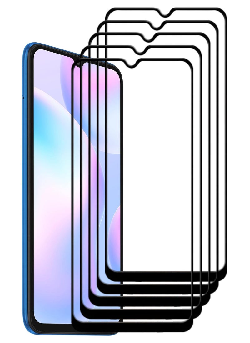 ACLIX 5 Pieces Antistatic ESD Dustproof Premium Quality High Definition Tempered Glass Screen Protector Designed For Xiaomi Redmi 9A - Image 1