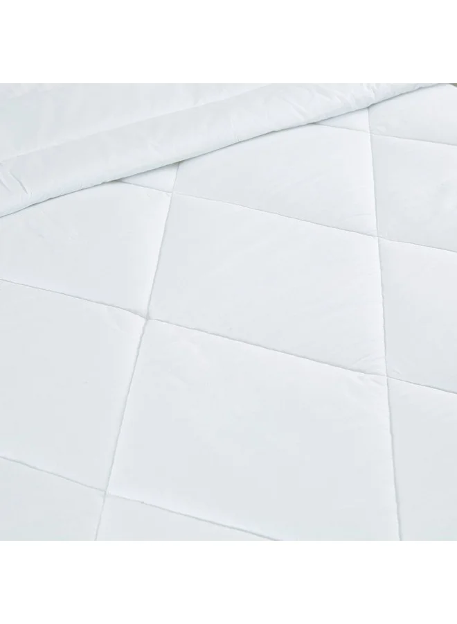 Home Box Ballina 3-Piece Solid Cotton Queen Comforter Set 240 x 200 cm