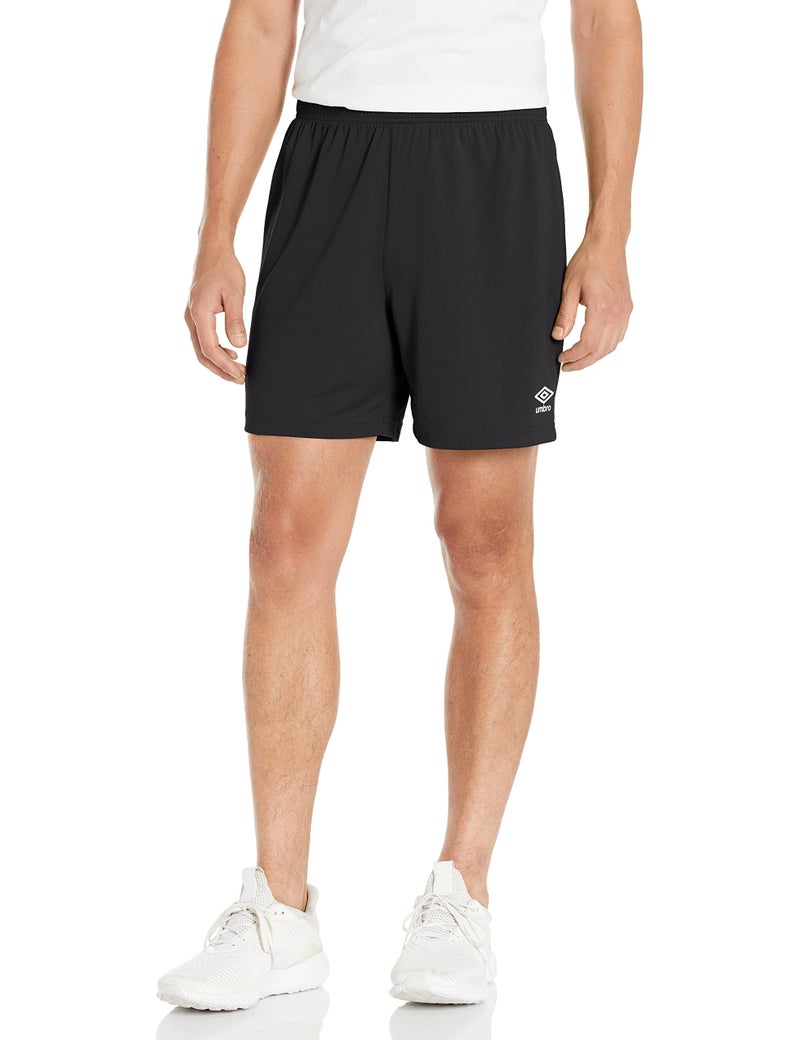 Umbro unisex child Field Shorts, Black, Large US - Image 1