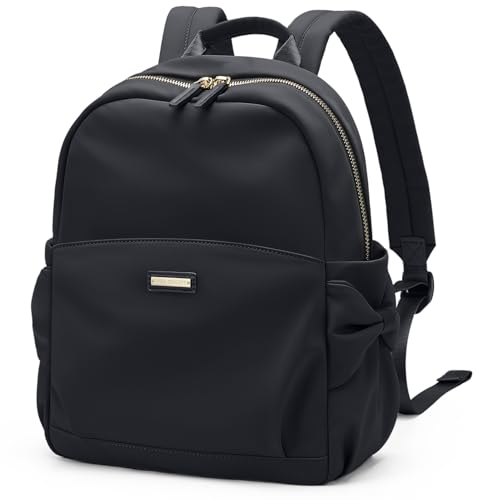 GOLF QUALITY Mini Backpack for Women Small Backpack Purse Cute Stylish Lightweight Daypack for College Work Travel Party129InchClassic Black - Image 1