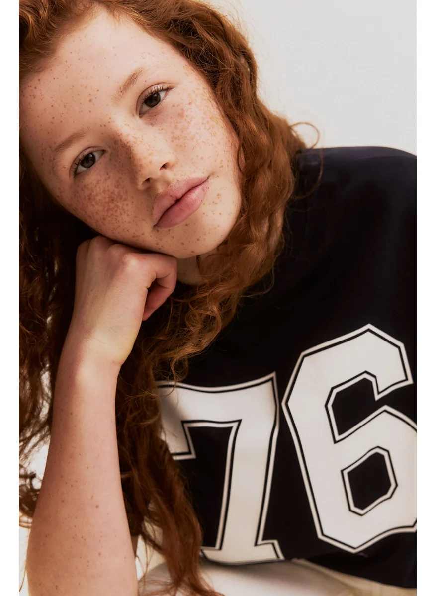 H&M Oversized Cotton T-Shirt