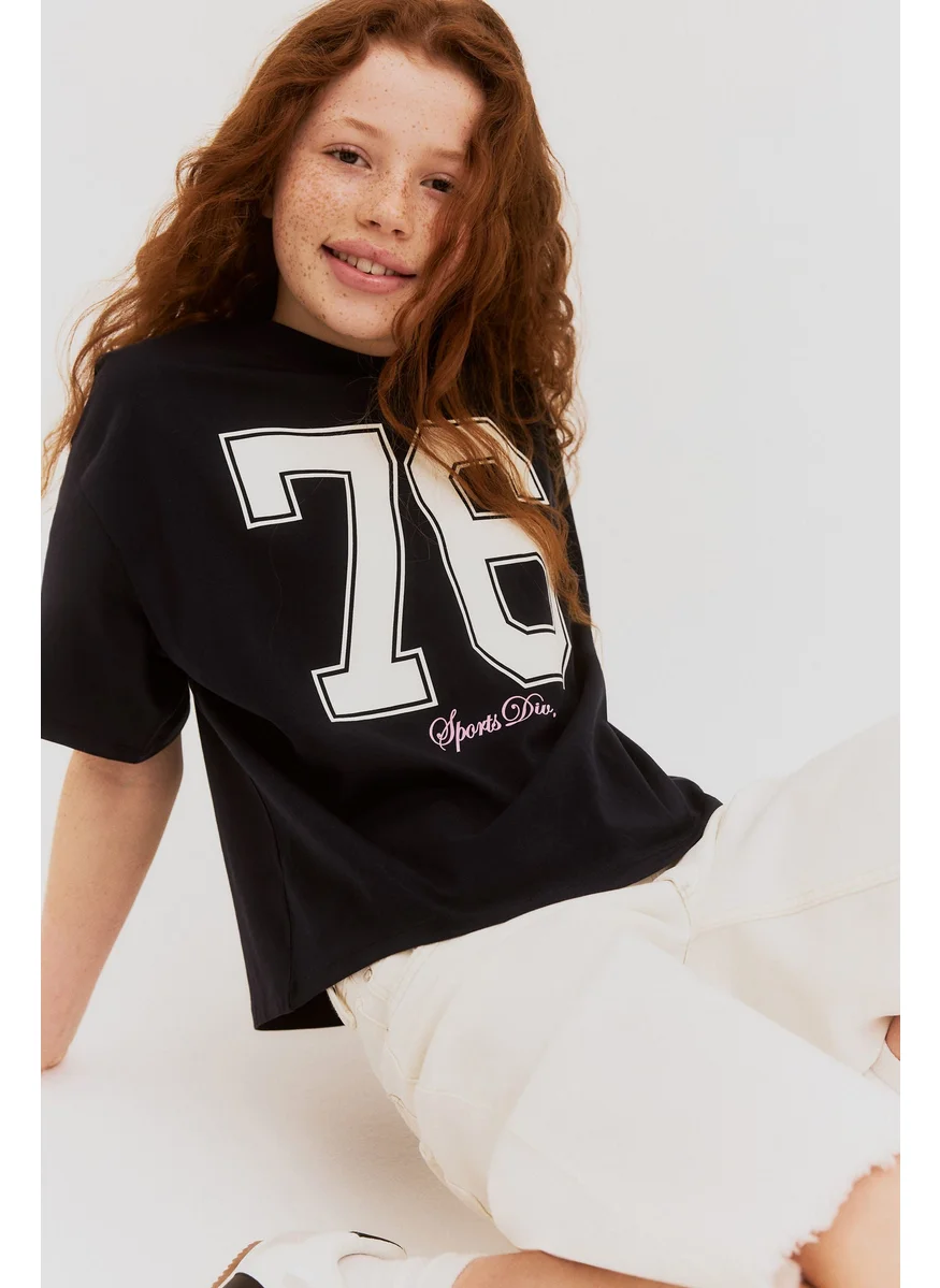 H&M Oversized Cotton T-Shirt