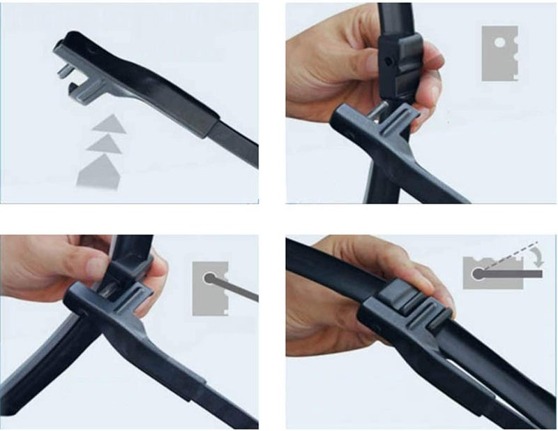 Yurefax Windshield Wiper Blades Kit for Citroen C5 Estate - Image 4