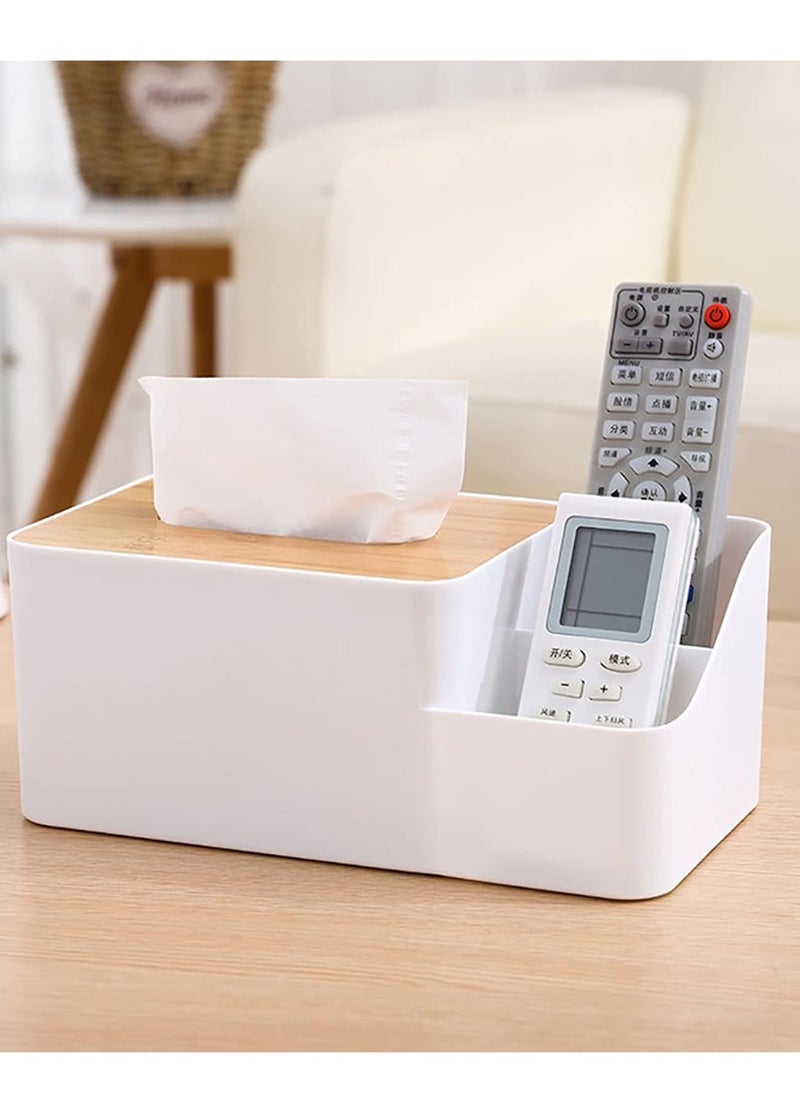 Generic Napkin Holder, Multifunctional Napkin Case with Storage Facial Tissue Box for Dining Room, Kitchen and Home Décor  - Image 1