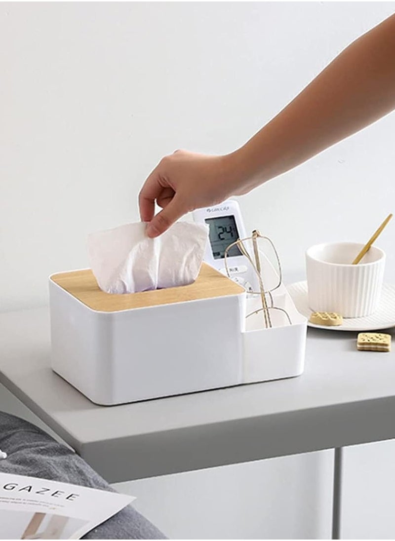 Generic Napkin Holder, Multifunctional Napkin Case with Storage Facial Tissue Box for Dining Room, Kitchen and Home Décor  - Image 2