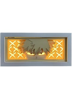 Black Anime Lamp Bakugou Katsuki Figure Night Light Bedroom Decor Led Light Anime Desk Lamp Birthday Gift  - Image 1