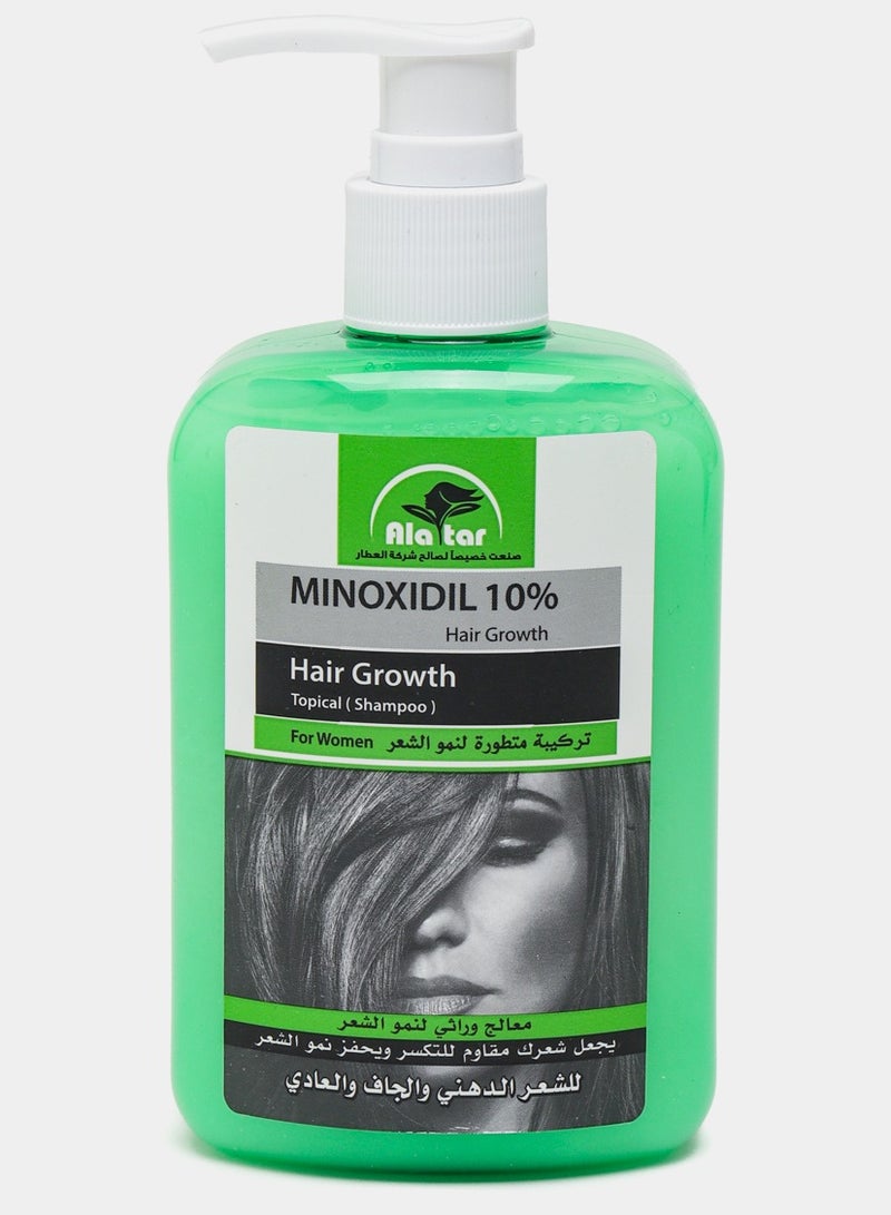 alattar Minoxidil 10 % Hair Growth Topical Shampoo 250 ml - Image 3
