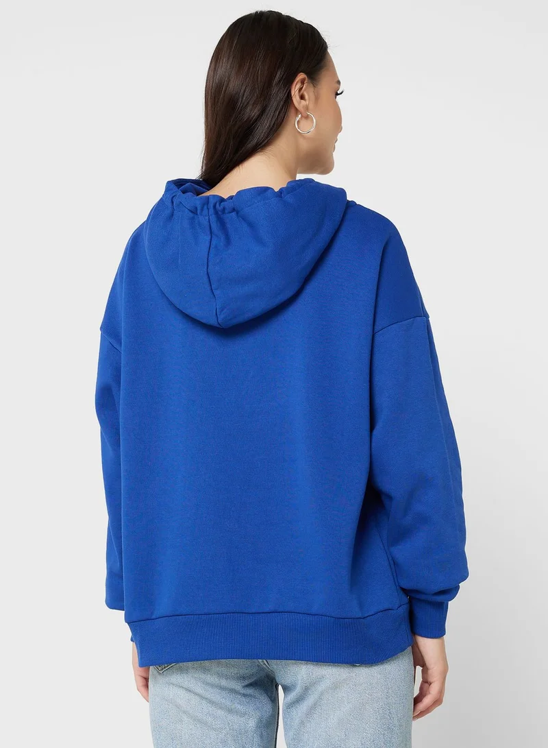 ONLY Pocket Detail Hoodie