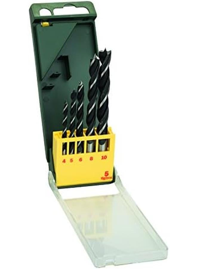 BOSCH 5 Piece Wood Drill Bit Set 2607019440 - Image 2