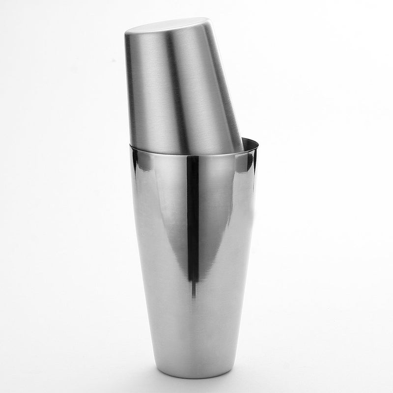 QLL Boston Shaker By Qll  Professional Stainless Steel Cocktail Shaker Set  Including 20Oz Unweighted & 28Oz Weighted Shaker Tins - Image 4