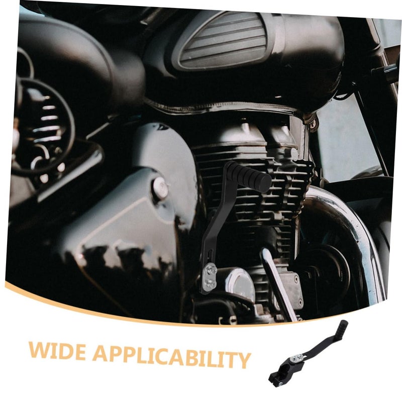 2Pcs Black Aluminum Motorcycle Gear Shift Levers Adjustable For Dirt Pit Bikes - Image 4