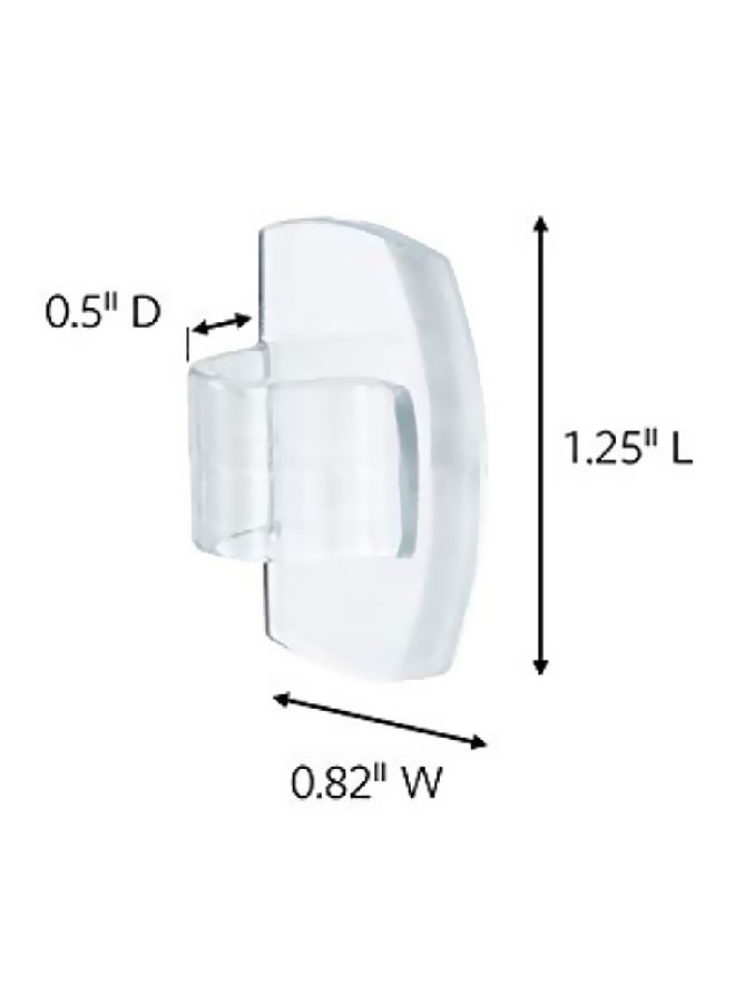 كوماند طقم مشابك دائرية لتثبيت الأسلاك والأشرطة، 4 قطع - Image 2