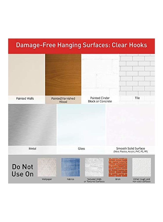 كوماند طقم مشابك دائرية لتثبيت الأسلاك والأشرطة، 4 قطع - Image 5