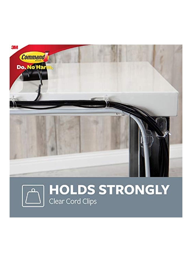 كوماند طقم مشابك دائرية لتثبيت الأسلاك والأشرطة، 4 قطع - Image 3