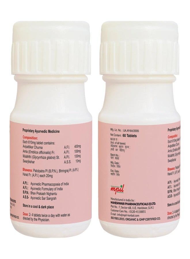 MPIL Amcid Tablets | Antacid Tablets | Improves Digestion (PACK OF 3) - Image 2