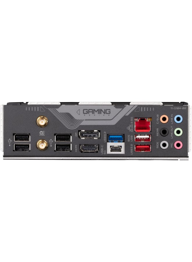 جيجابايت لوحة أم GIGABYTE B760 Gaming X AX (LGA 1700/ إنتل/ B760/ ATX/ DDR5/ M.2/ PCIe 4.0/ USB 3.2 Gen2X2 Type-C/ AMD WiFi 6E/ 2.5GbE LAN/ Q-Flash Plus/ PCIe EZ-Latch) - Image 5