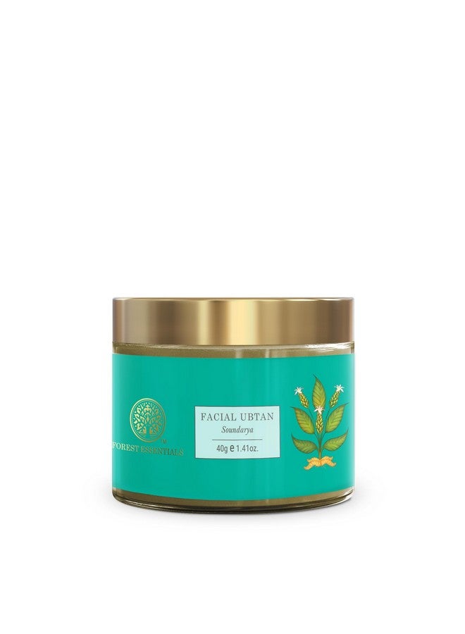 Forest Essentials Soundarya Facial Ubtan, 40G - Image 1