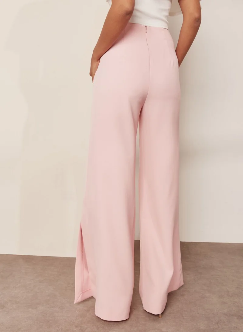 AQ/AQ Side Split Wide Leg Pants