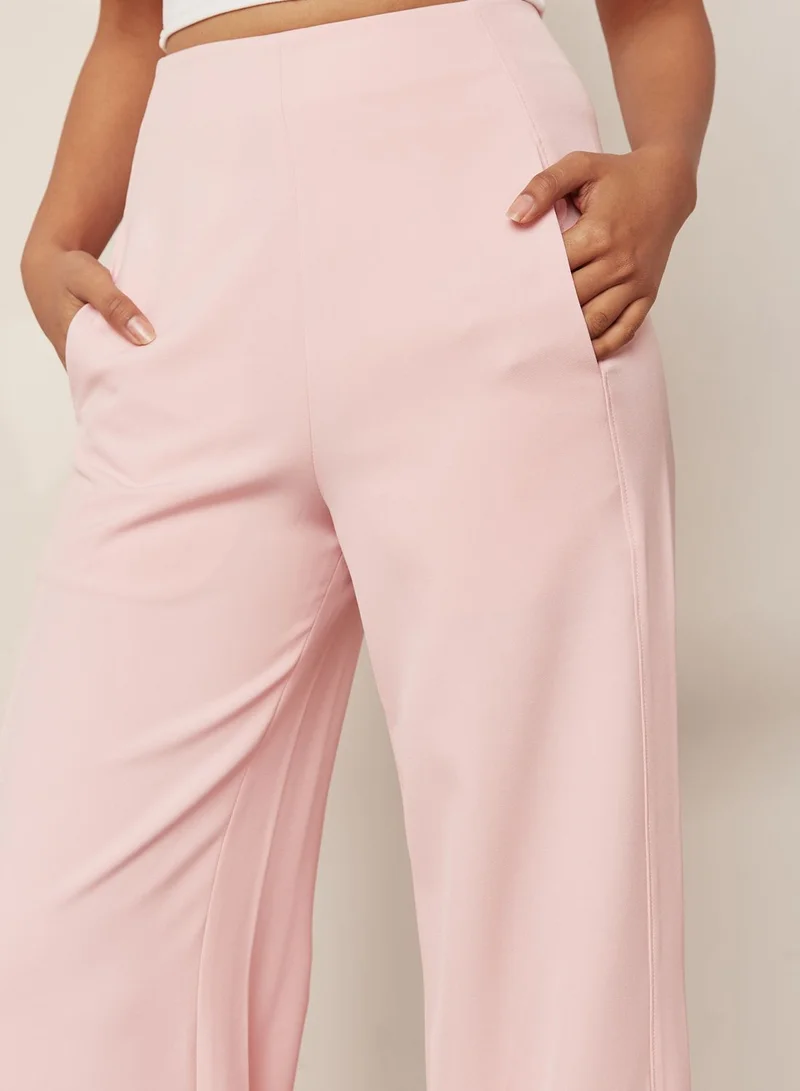 AQ/AQ Side Split Wide Leg Pants