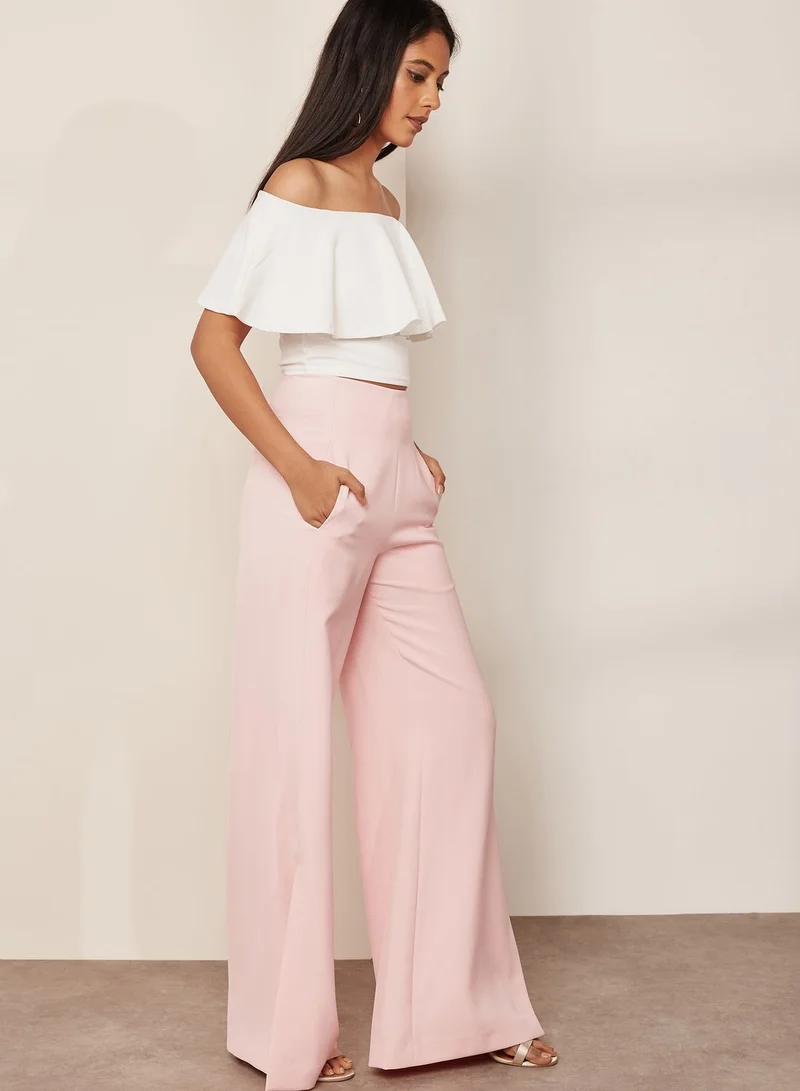 AQ/AQ Side Split Wide Leg Pants