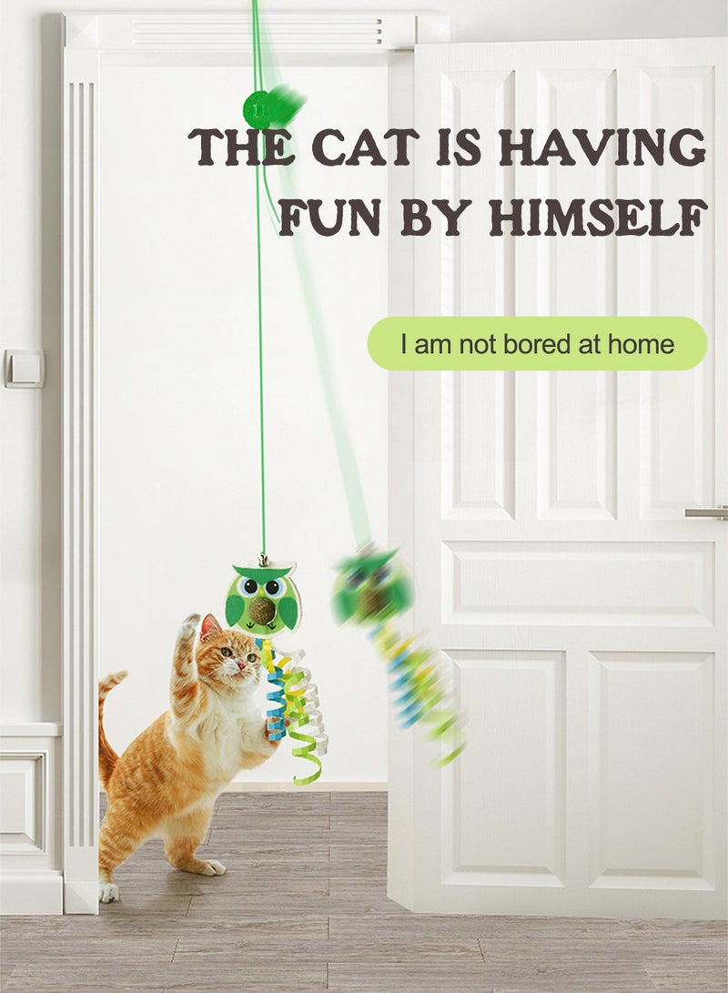 كيدل معلق باب الارتداد لعبة القطة القابلة للسحب لعبة التمرين القطة الحبل معلق لعبة القطة للداخلية - Image 4