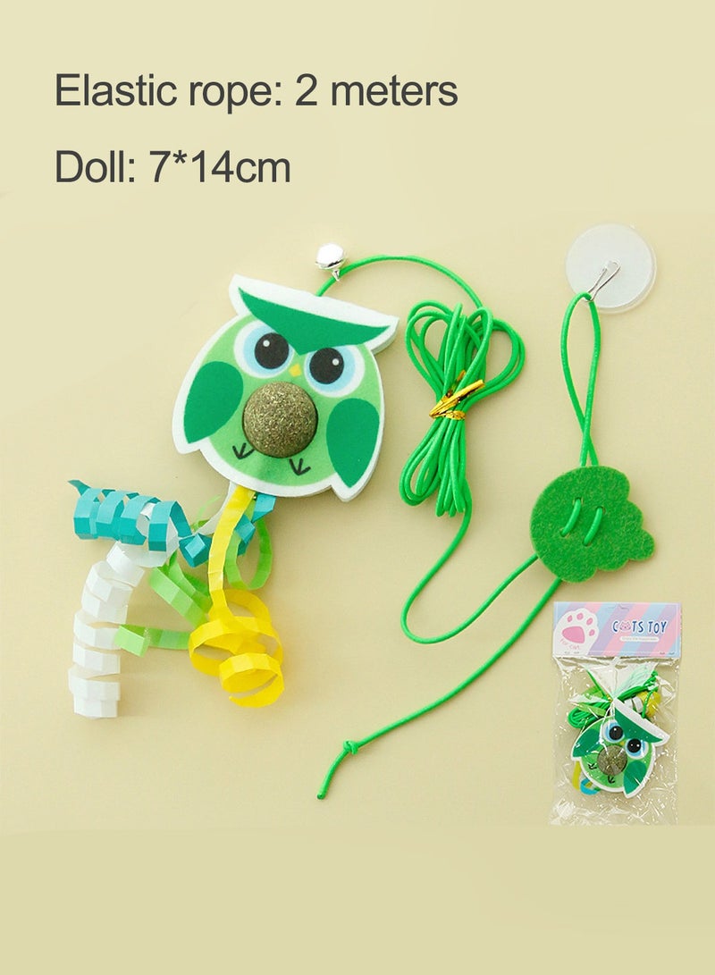 كيدل معلق باب الارتداد لعبة القطة القابلة للسحب لعبة التمرين القطة الحبل معلق لعبة القطة للداخلية - Image 5