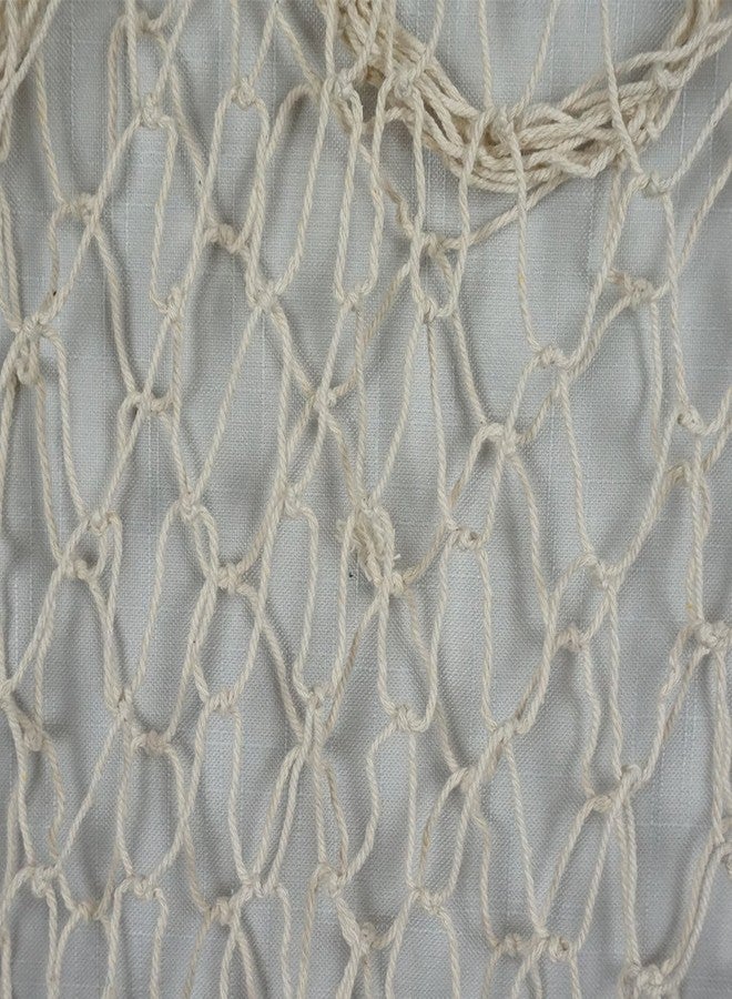 Bilipala Fishing Net Decor,Fishing Net, Wall Hangings Decor,Mediterranean Style Photographing Decoration, Creamy White - Image 5