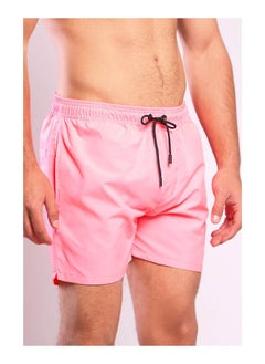 WHITE RABBIT Plain Basic Mid-Rise Swim Shorts  - Image 2