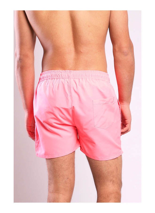 WHITE RABBIT Plain Basic Mid-Rise Swim Shorts  - Image 3